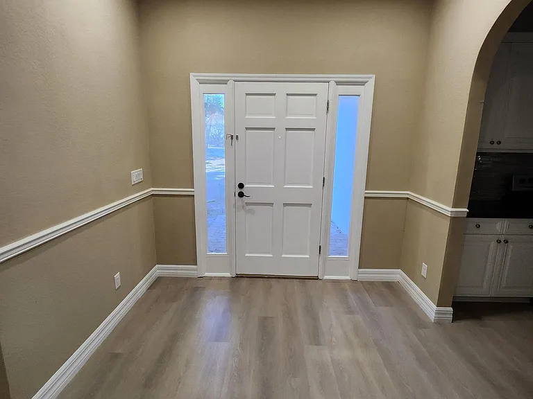 Entry and skylight