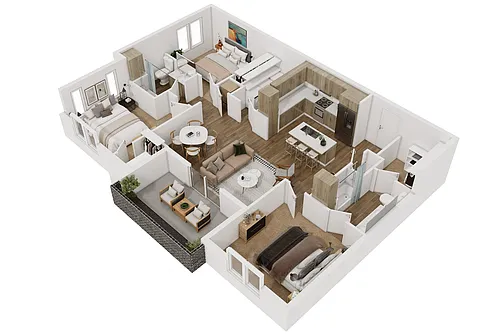 Floor plan Zinc