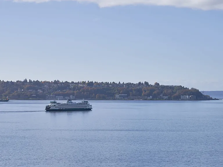 Enjoy inspiring views of Elliott Bay.