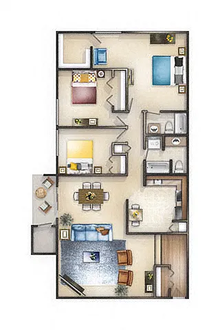 Floor plan The Potomac