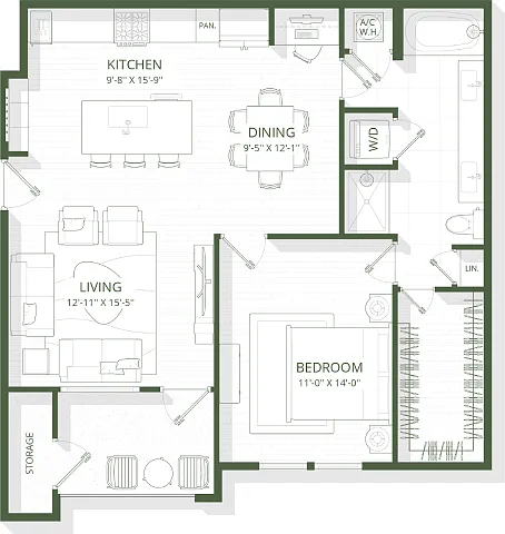Floor plan A9