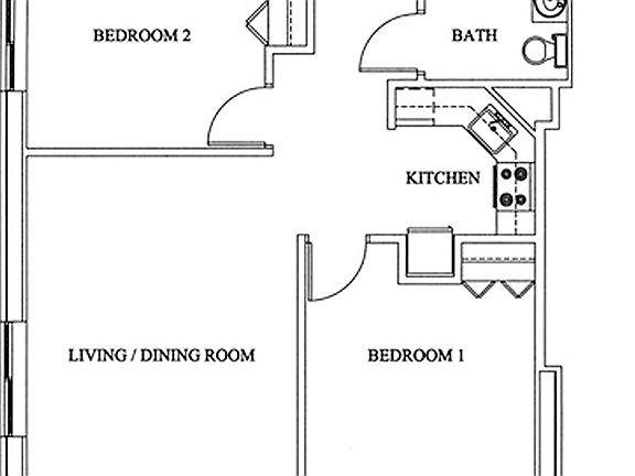 This smartly designed two bedroom floorplan is available now...but going fast! Call to learn more and schedule a tour today!