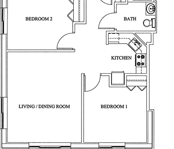 This smartly designed two bedroom floorplan is available now...but going fast! Call to learn more and schedule a tour today!