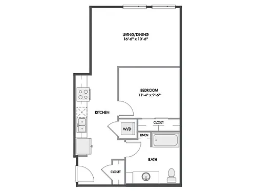 Floor plan A2a