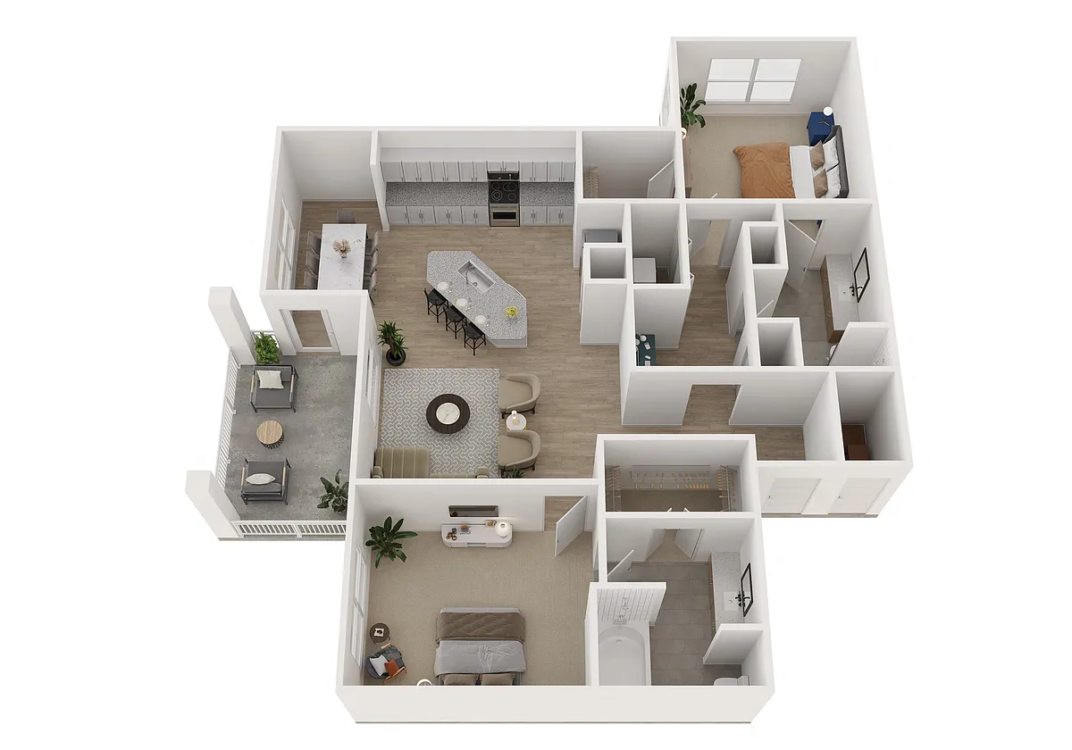Floor plan B3