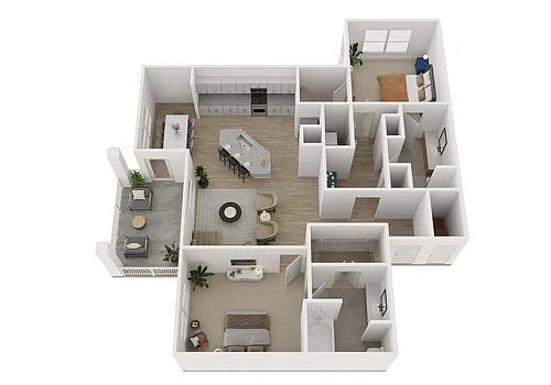 Floor plan B3