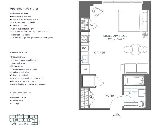 2nd image of 101 Bedford Ave APT C209