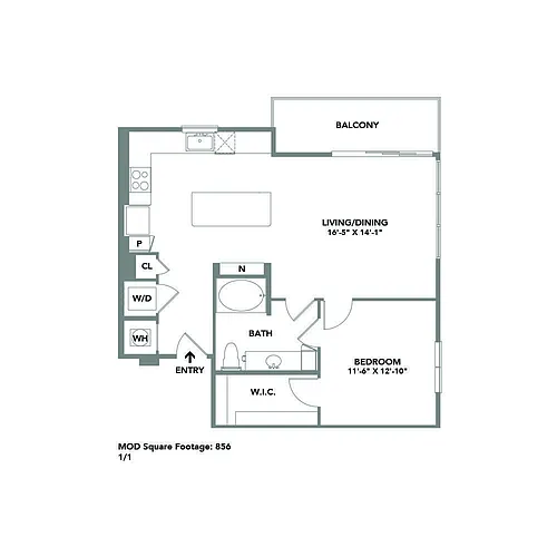 Floor plan MOD