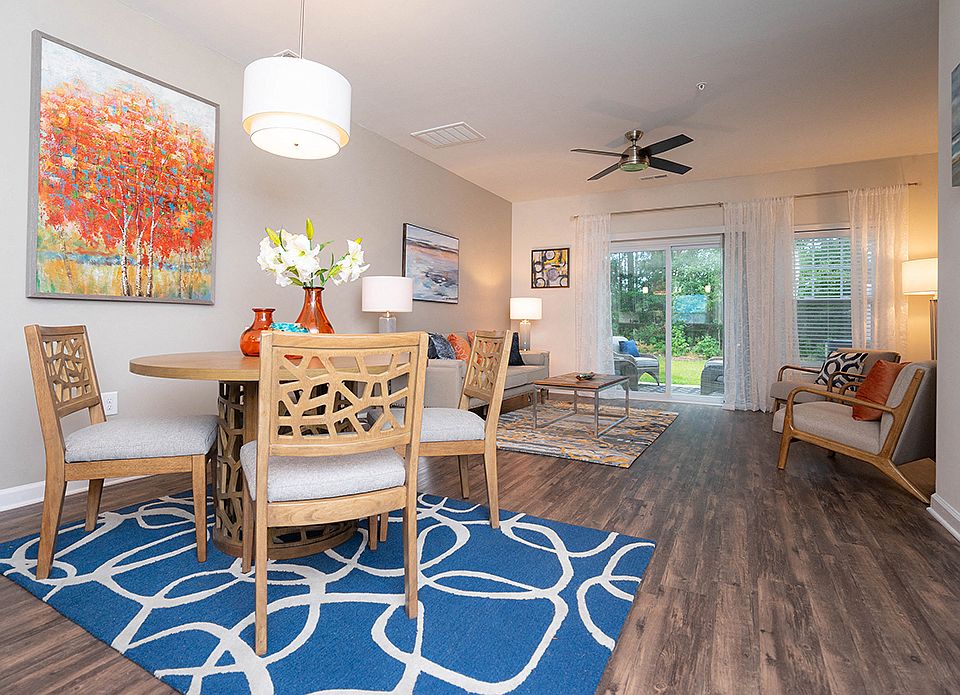 Spacious Living and Dining Area