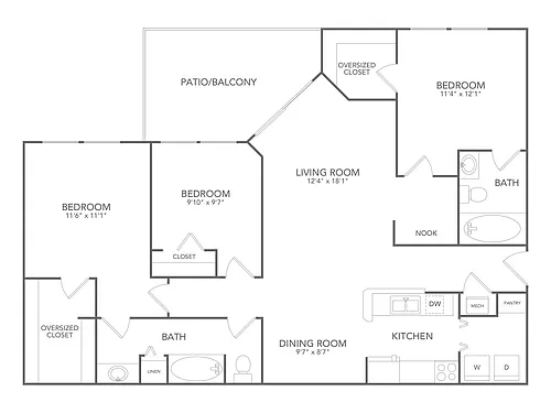 Floor plan C1