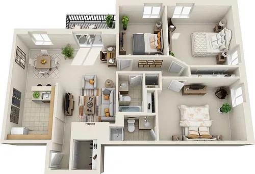 Floor plan C1