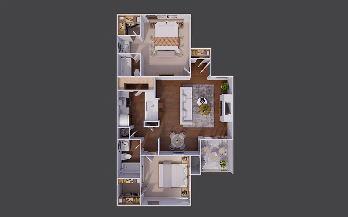 Floor plan B1