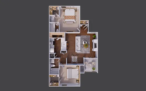 Floor plan B1