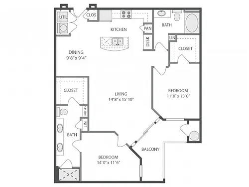 Floor plan Riverfront