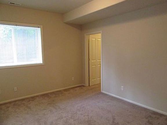 Master Bedroom with huge walk in closet.