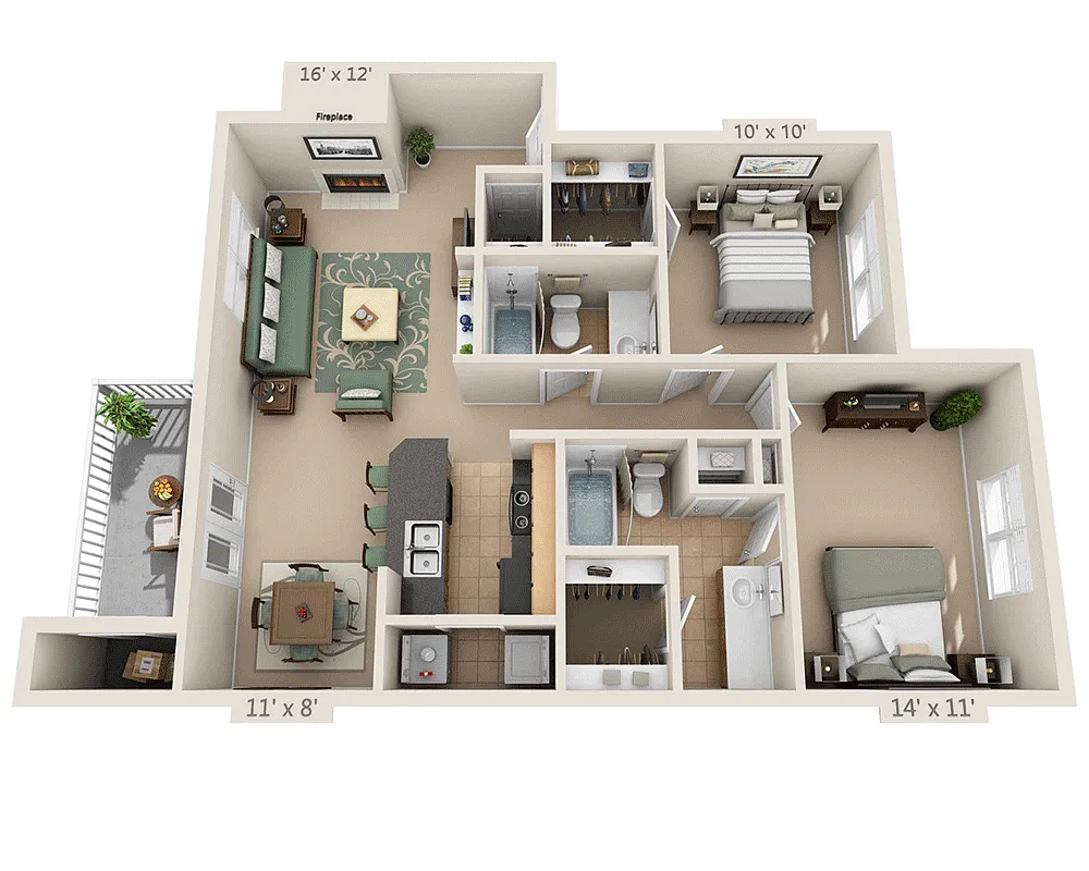 Floor plan The Regiment