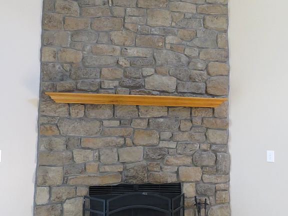 Floor-to-Ceiling Fireplace