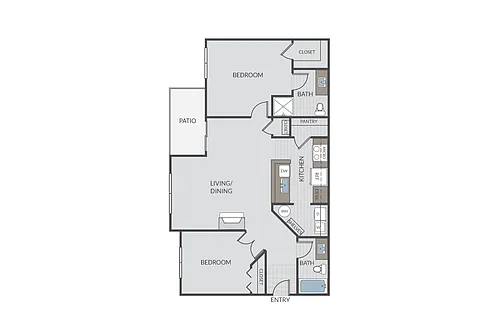Floor plan Dahlia Townhome