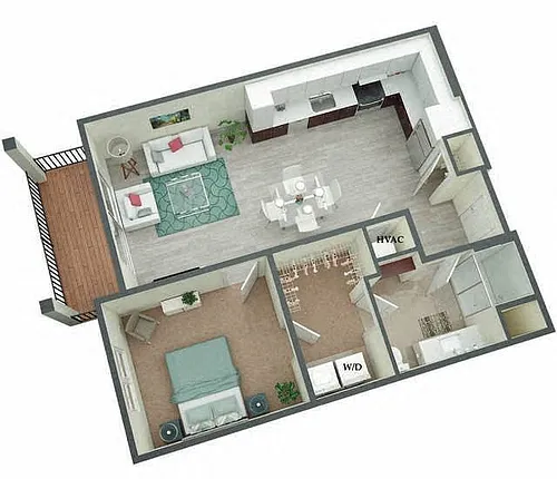 Floor plan Broadway