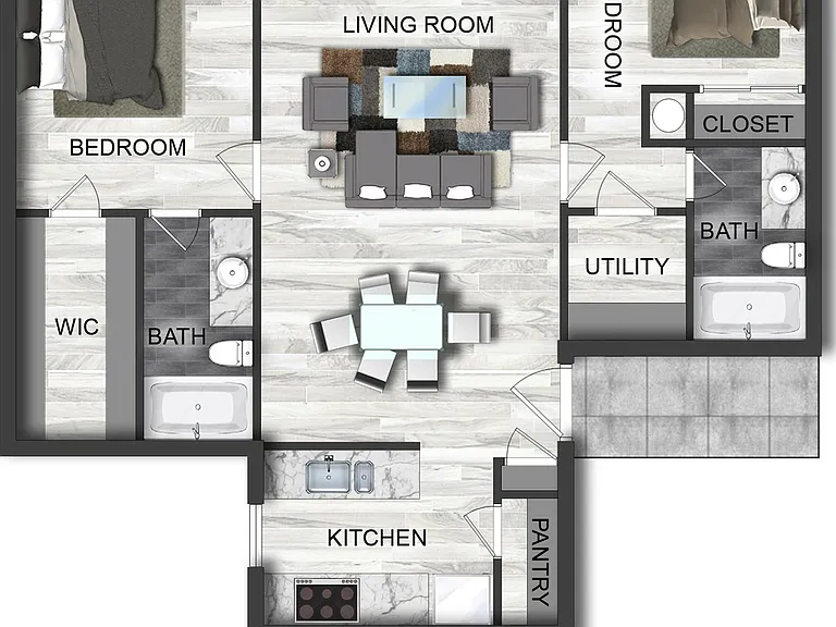 Barrett Creek Apartments — Photo 34