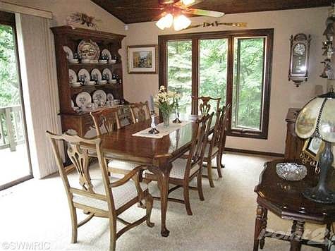 Formal dining area