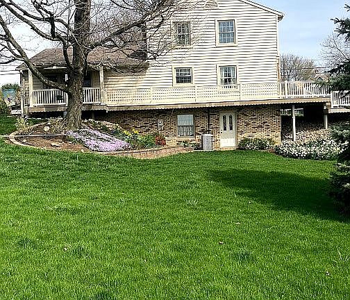 View from rear of property 