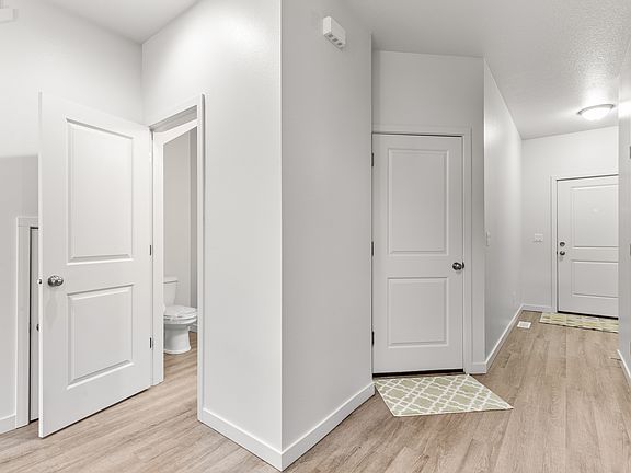 Entry, Garage, 1/2 bath, Pantry