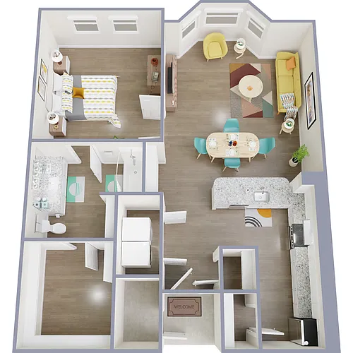 Floor plan Claremont