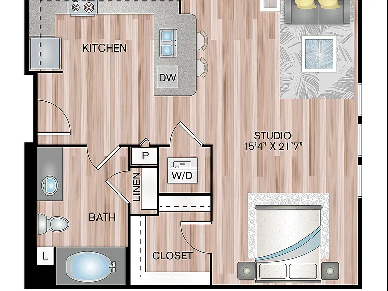 Studio Floorplan Studio Floorplan