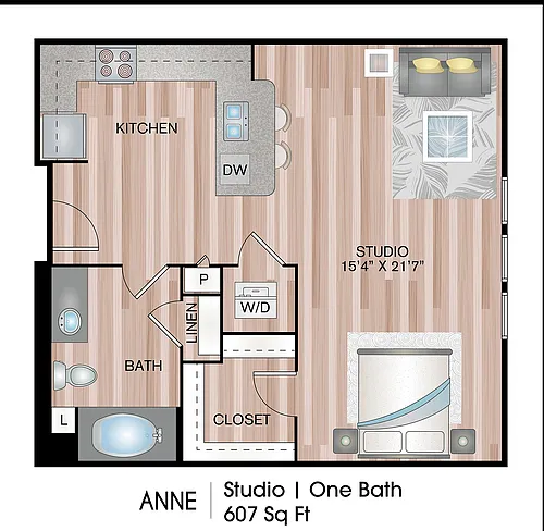Floor plan Anne