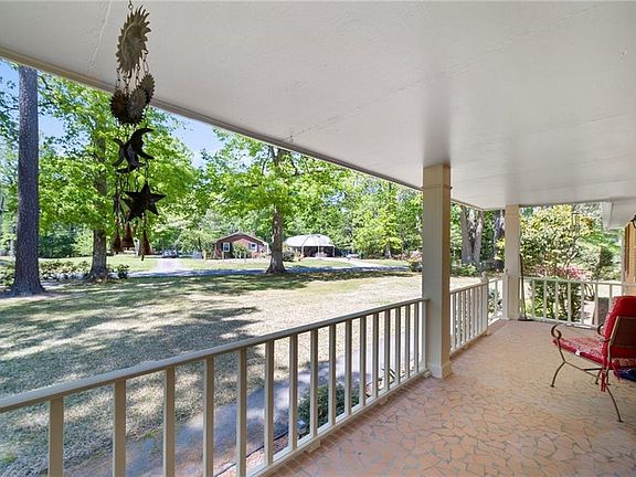 Enjoy sitting on the front porch.
