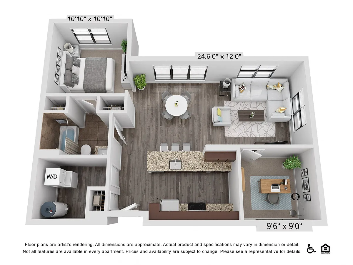 Floor plan A13D