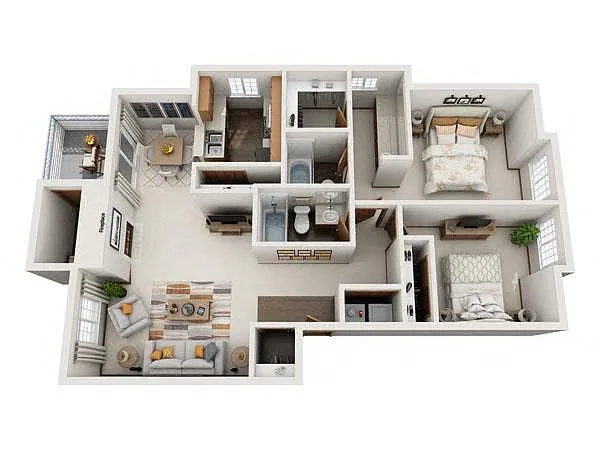Floor plan Roosevelt