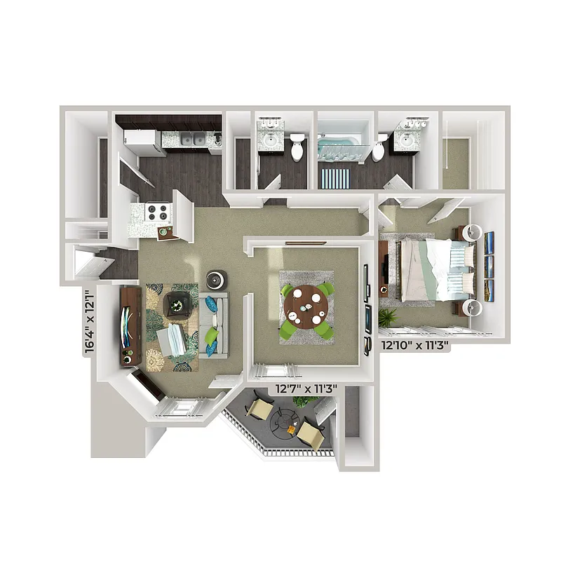 Floor plan A3 - Woodrose