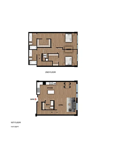 Floor plan T2 - 4