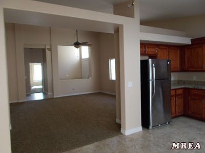 View from Kitchen into Living Room
