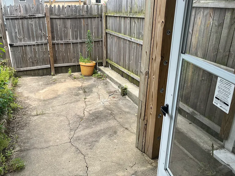 gated yard
