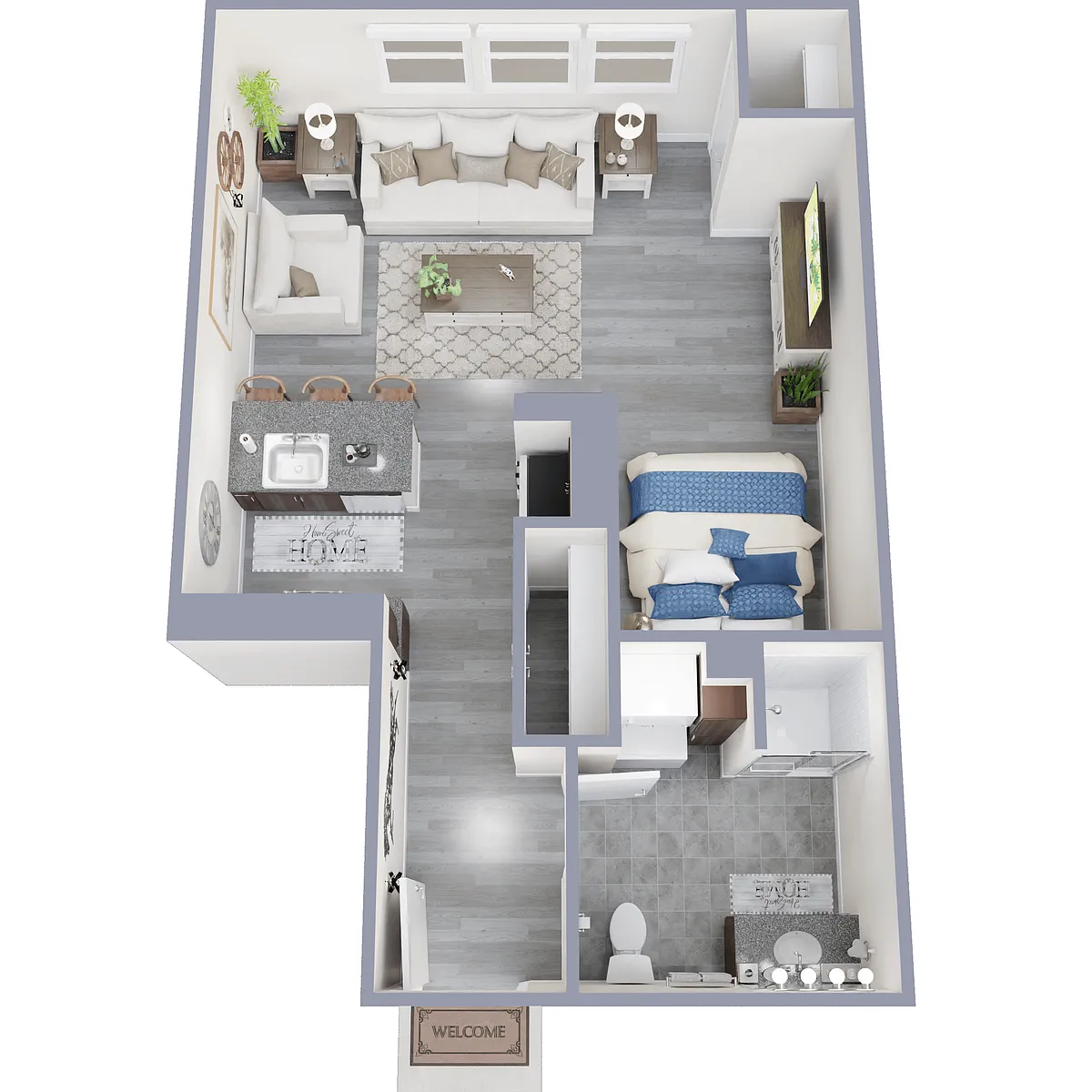 Floor plan Whitney