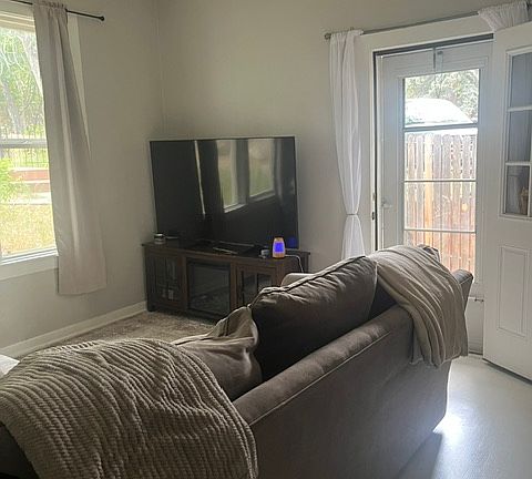 living room & front door
