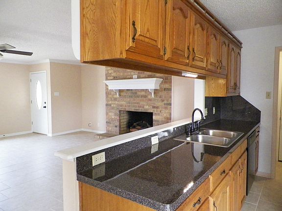 kitchen to living room view