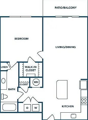 1 Bedroom | 1 Bath | 756 SF 1 Bedroom | 1 Bath | 756 SF