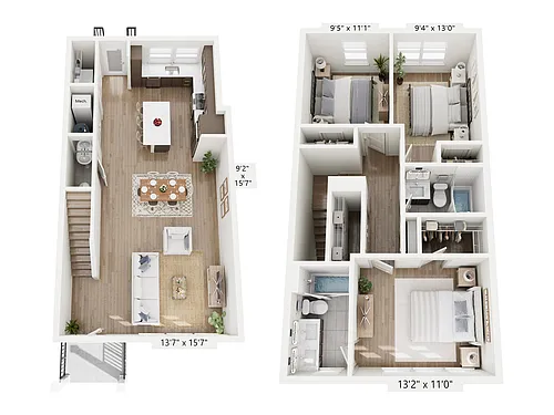 Floor plan TH1