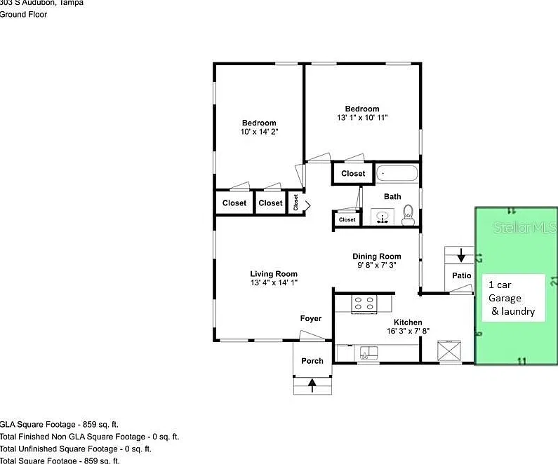 2 bed, 1.0 bath, 890 sqft, $3,360 — Photo 2