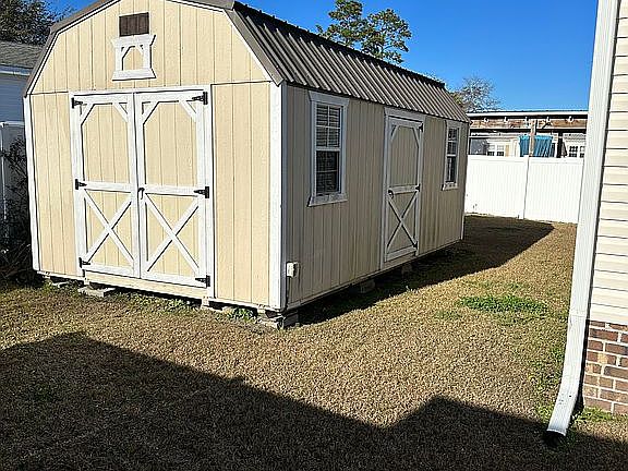 12 x 20 shed with electric