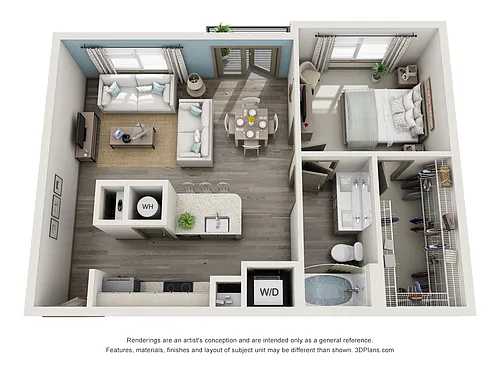 Floor plan A22