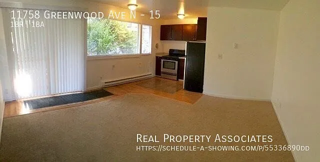 Ground Floor Corner One Bedroom Apartment with a Balcony Deck — Photo 2