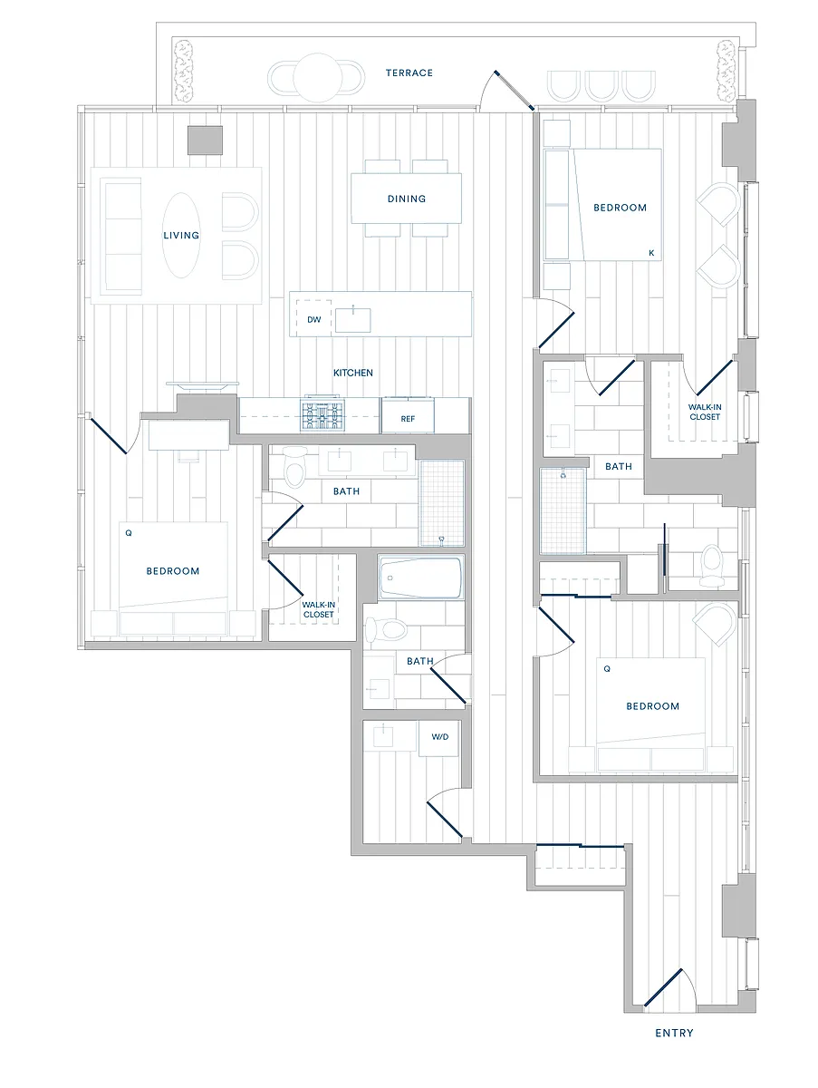 Floor plan C2-PH