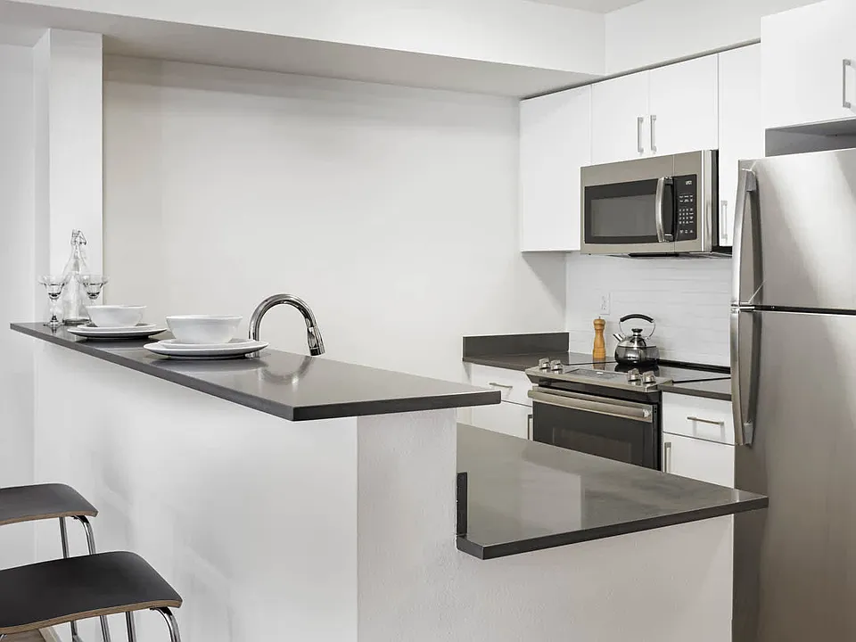 Kitchen with Stainless Steel Appliances