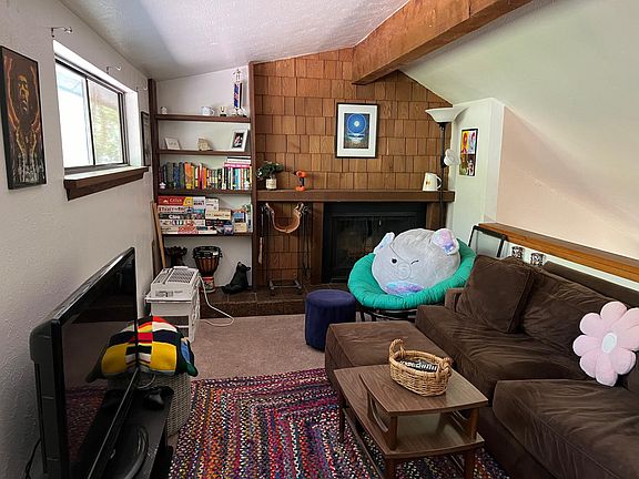 Mezzanine view, note fireplace is inoperable