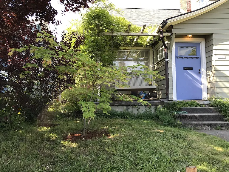 Front porch. Great swing. Great neighborhood!
